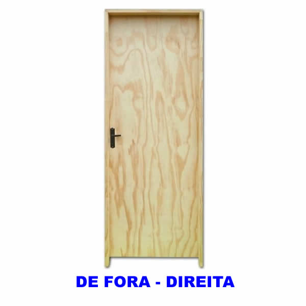 Porta lisa extra p/ pintura